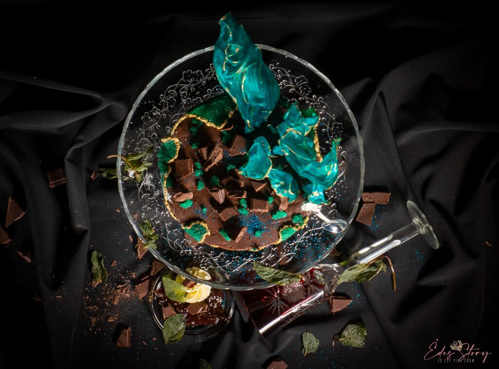 Mentás - Szilvás Csokoládétorta