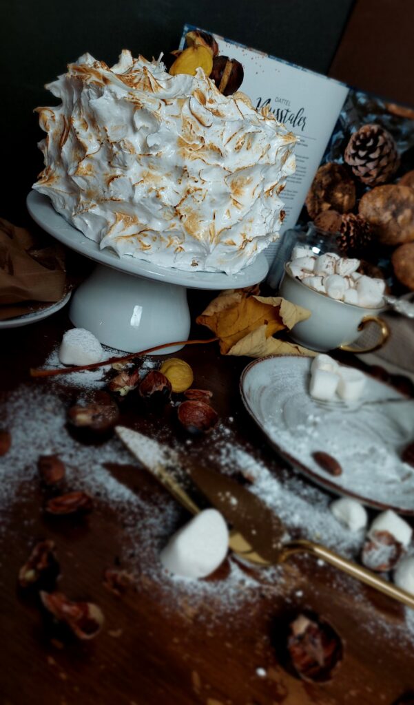 Gesztenyés Marshmallow Torta