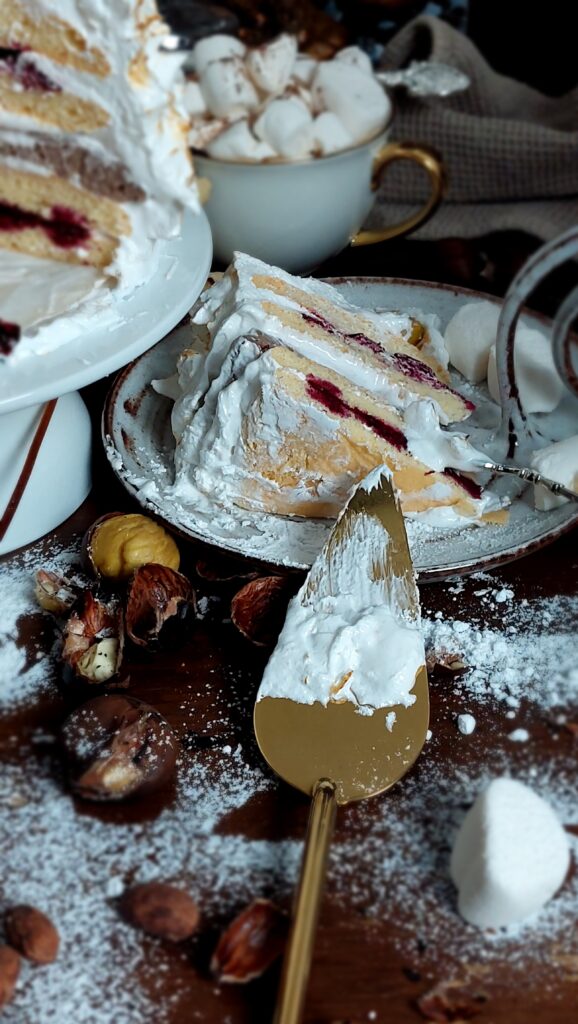 Gesztenyés Marshmallow Torta