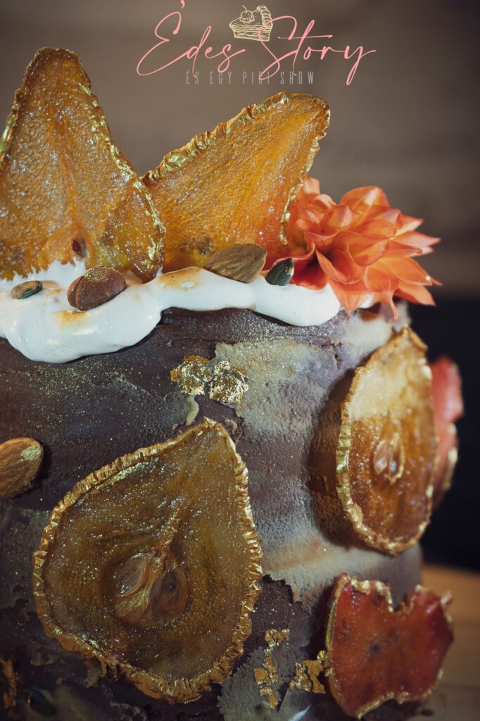 Sütőtökös - Karamellás Csokitorta