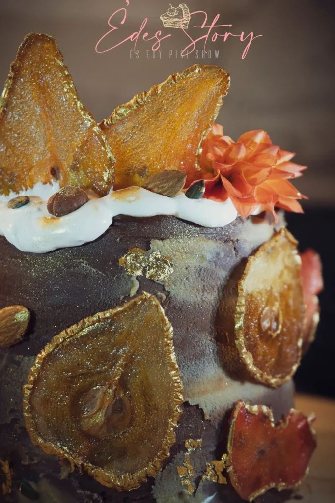 Sütőtökös - Karamellás Csokitorta