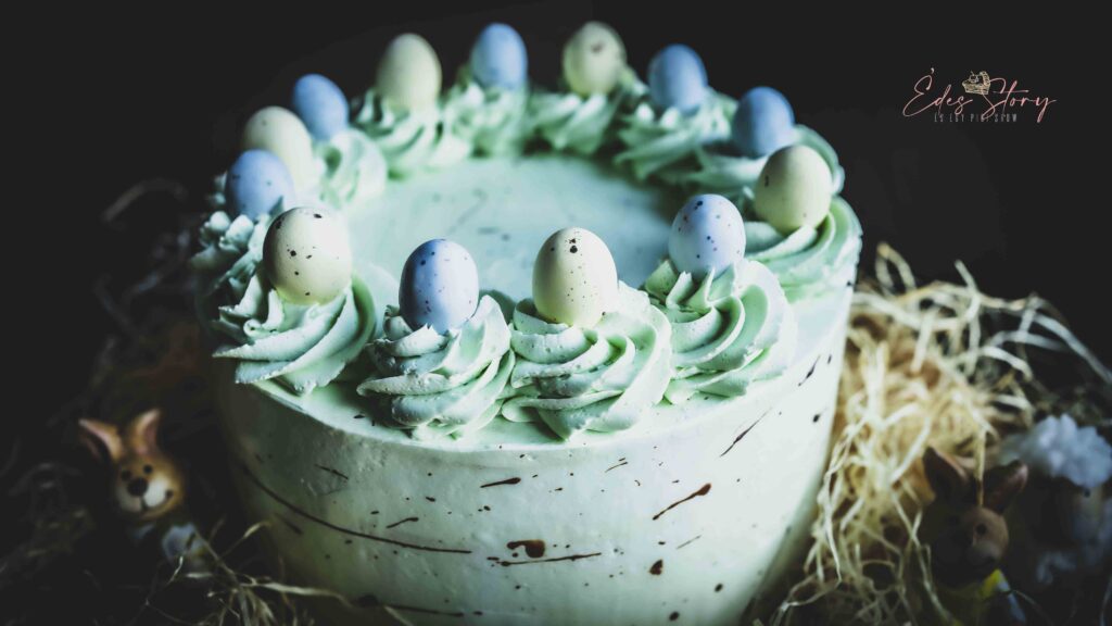 Répatorta Citromos Mascarpone Krémmel Húsvéti Köntösben