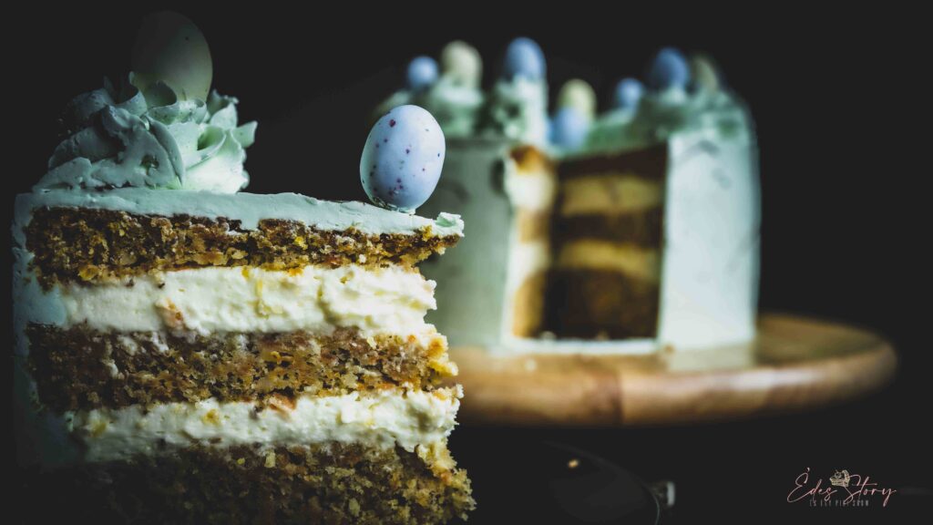 Répatorta Citromos Mascarpone Krémmel Húsvéti Köntösben