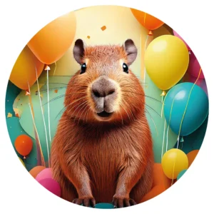 Capybara kerek 20cm