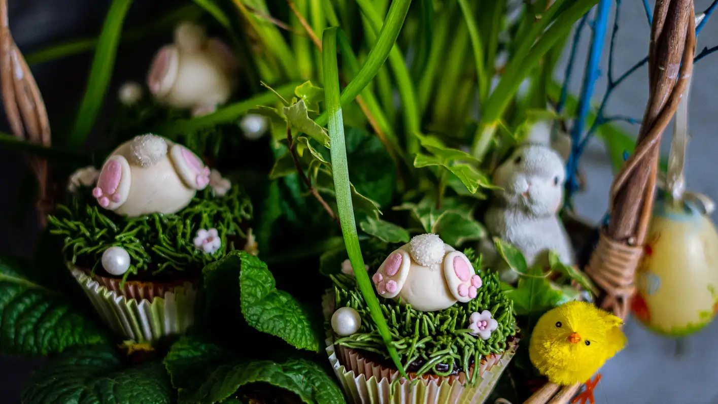 Húsvéti Muffin Dekor