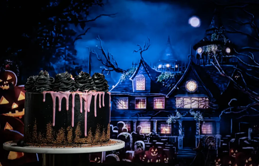 Extra Fekete Torta Halloweenra