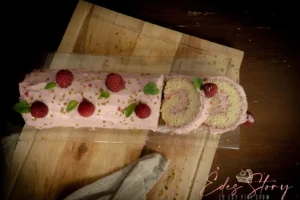 Málnás Piskótatekercs