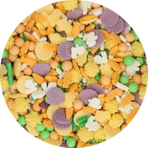 FunCakes Szórócukor keverék Medley Happy Easter  - nyuszi, csibe, répa- 65g