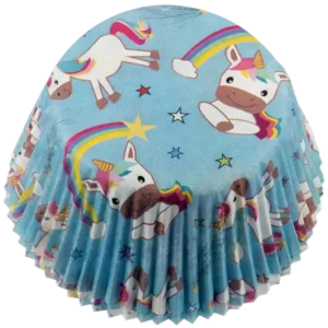 Muffin kapszli - Egyszarvú 50x25mm 60db