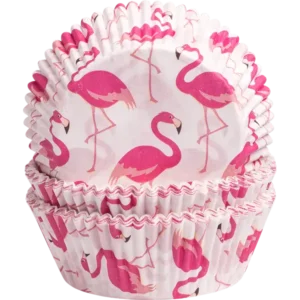 Muffin kapszli - Flamingó 50x25mm 60db