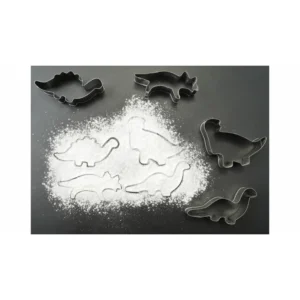 Perfect Home - 4 darabos fém süteménykiszúró szett – Dinoszauruszok
