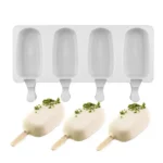 Szilikon Jégkrém és Fagylalt Készítő Forma 3db-os – Hagyományos, Magnum