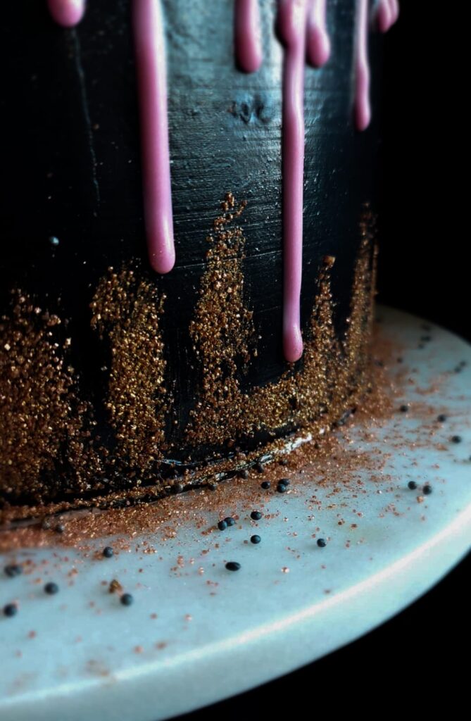 Extra Fekete Torta Halloweenra