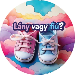 Boy or Girl kerek kiscipős 20cm