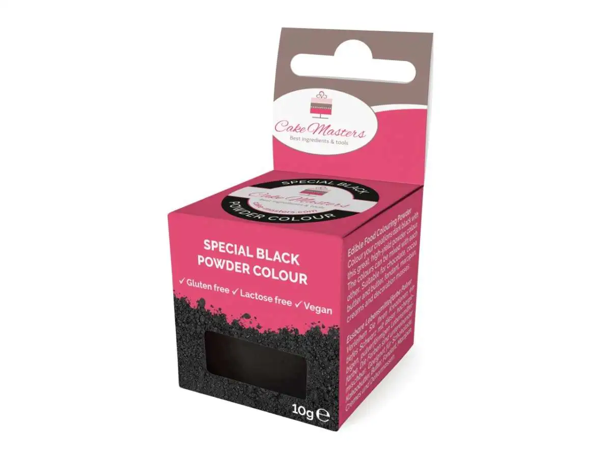 CM ételfesték por - Zsírban oldódó - Fekete 10g