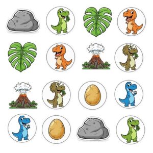 Cake-Masters Ostyadísz - Dínók 16db