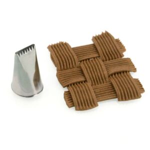 Díszítőcső - 895 Lapos