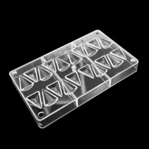 Kicsi polikarbonát bonbon forma – Fél kúp