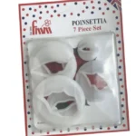 FMM Műanyag kiszúró szett - Mikulás virág 7db