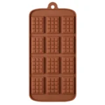 Szilikon mini táblás csokoládé forma