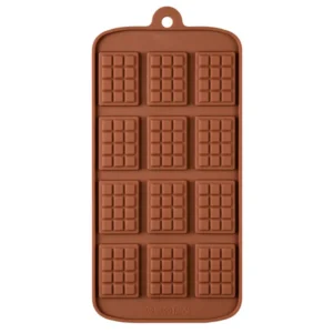 Szilikon mini táblás csokoládé forma