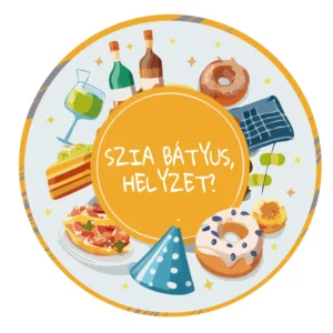 Szia bátyus sütis kerek 20cm