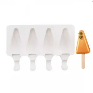 Szilikon jégkrém és sütinyalóka készítő forma – Fenyő, háromszög