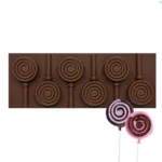 Szilikon nyalóka forma – Spirál