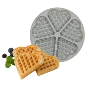 Szilikon forma – Szív alakú gofri