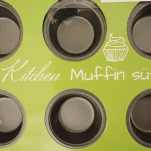 Muffin tepsi mini 12 üreges 26,5x18,5cm