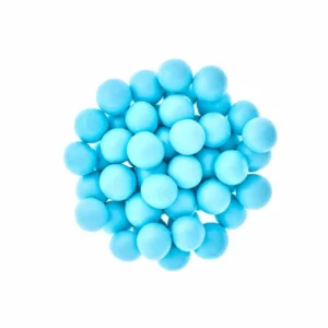 Óriás ropogós cukorgolyó - Kék 50g