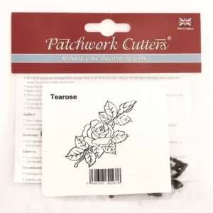 Patchwork kiszúró szett - Tearózsa