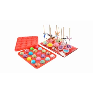 Perfect Home  szilikon nyalóka forma, sütinyalóka készítő szett