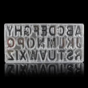 Polikarbonát Bonbon Forma – Betűk