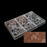 Polikarbonát Forma – Táblás Csokoládé – Törött Csokoládé
