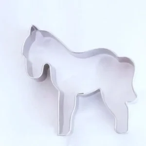 Rozsdamentes kiszúró - Ló 55x58mm