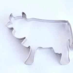 Rozsdamentes kiszúró - Tehén 58x77mm