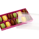 Silikomart Macaron tartó 12db-hoz - fukszia