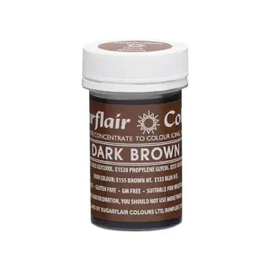 Sugarfalir gélfesték - Sötétbarna