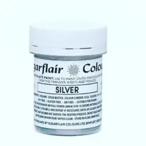 Sugarflair Csokifesték 35g - Ezüst