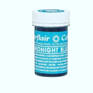 Sugarflair gélfesték  - Éjfélkék