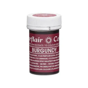 Sugarflair gélfesték - Bordó