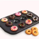 Sütőforma fém - Fánk sütőforma 12db-os