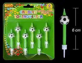 Szálas gyertya - Focis