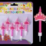 Szálas gyertya - Koronás