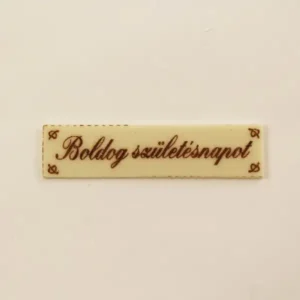 Szamos Tortatábla Téglalap - Boldog születésnapot 10g