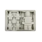 Szilikon csoki és bonbon öntő forma - Lego emberkék