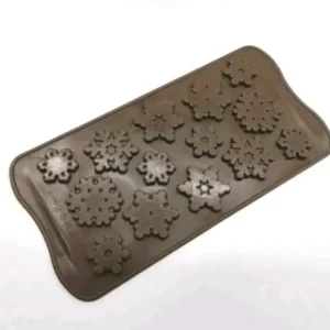 Szilikon csoki forma - Hópelyhek
