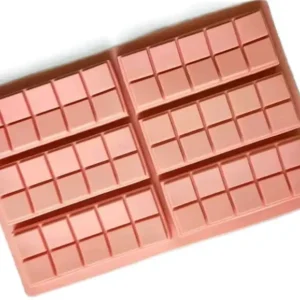 Szilikon csokiöntő forma - 6 Táblás csoki (dubai csokihoz)