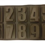 Szilikon Csokiöntő forma - Nagy Számok